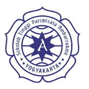 logo kampus Sekolah Tinggi Pariwisata Ambarrukmo Yogyakarta