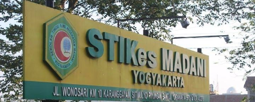 foto kampus Sekolah Tinggi Ilmu Kesehatan Madani