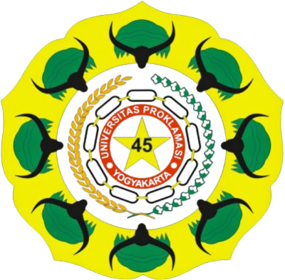 logo kampus Universitas Proklamasi 45